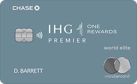 The IHG One Rewards Premier Credit Card card