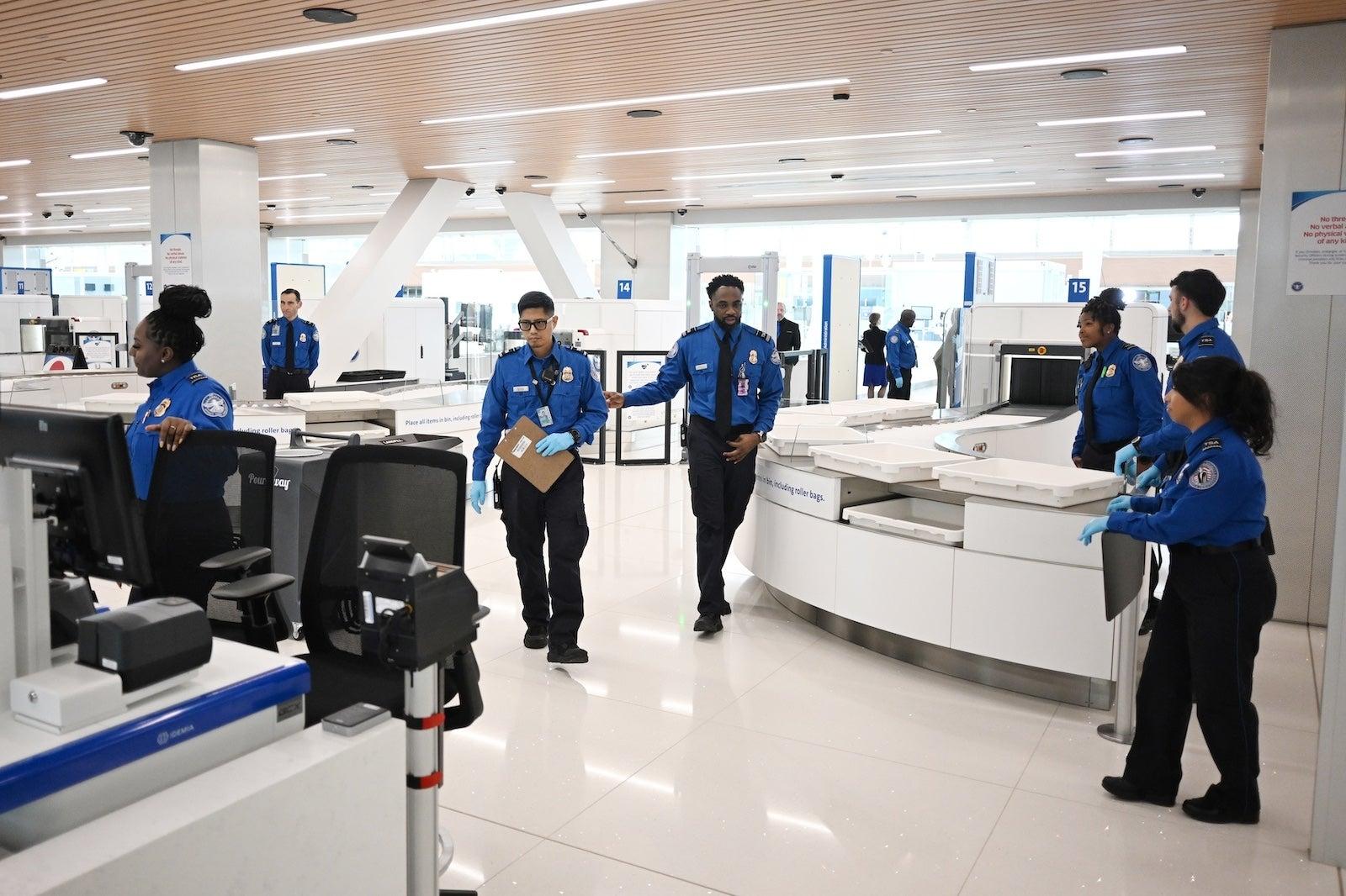 Denver International Airport's new East Security Checkpoint