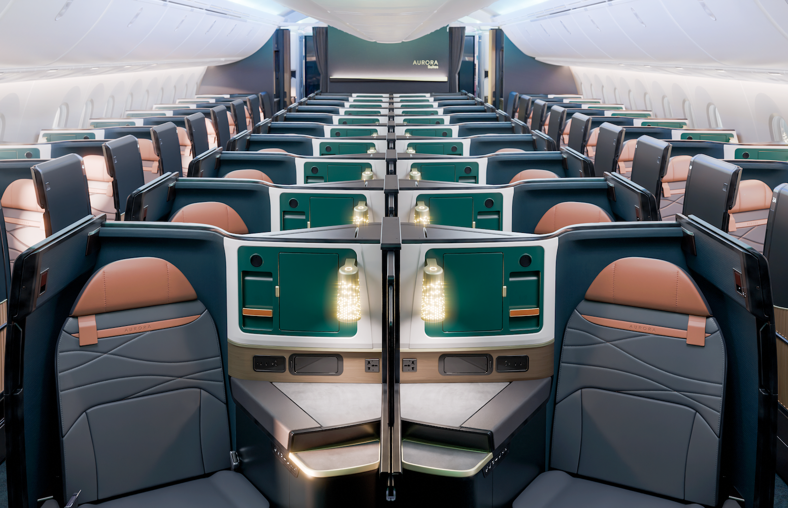 Alaska 787 Aurora