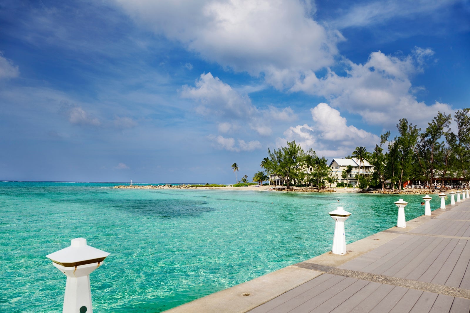 Rum Point dock