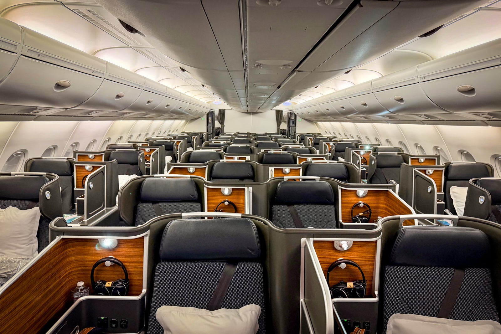 Qantas A380 business class