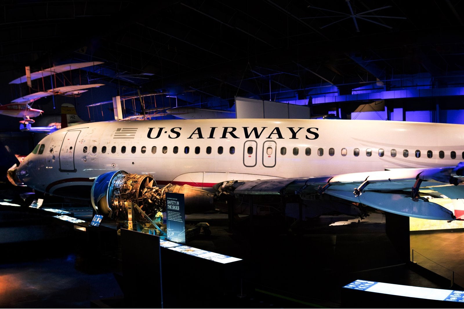 The plane
