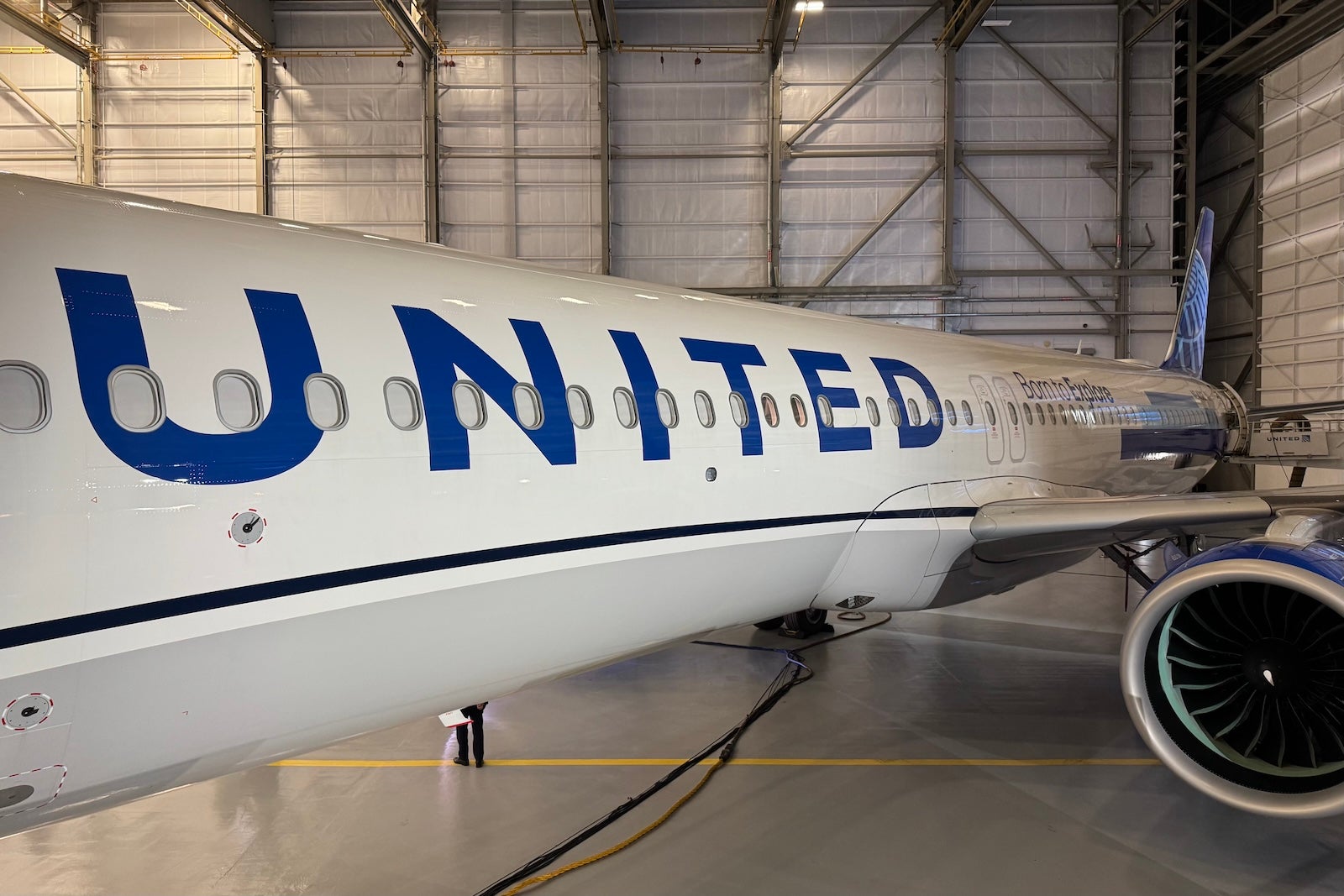 united a321xlr plane