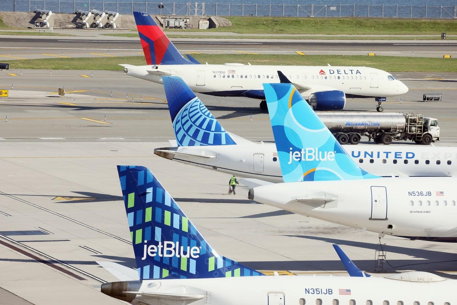 delta united jetblue